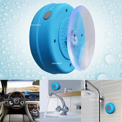 Portable Speaker Wireless Waterproof Shower Speakers for Phone Bluetooth-Compatible Hand Free Car Speaker Loudspeaker
